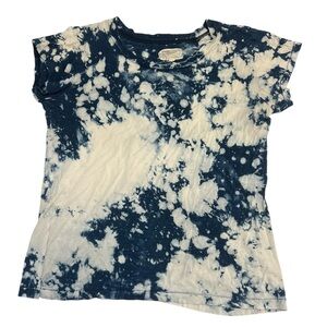 The Crew Neck Tee Indigo Summer Tie Dye